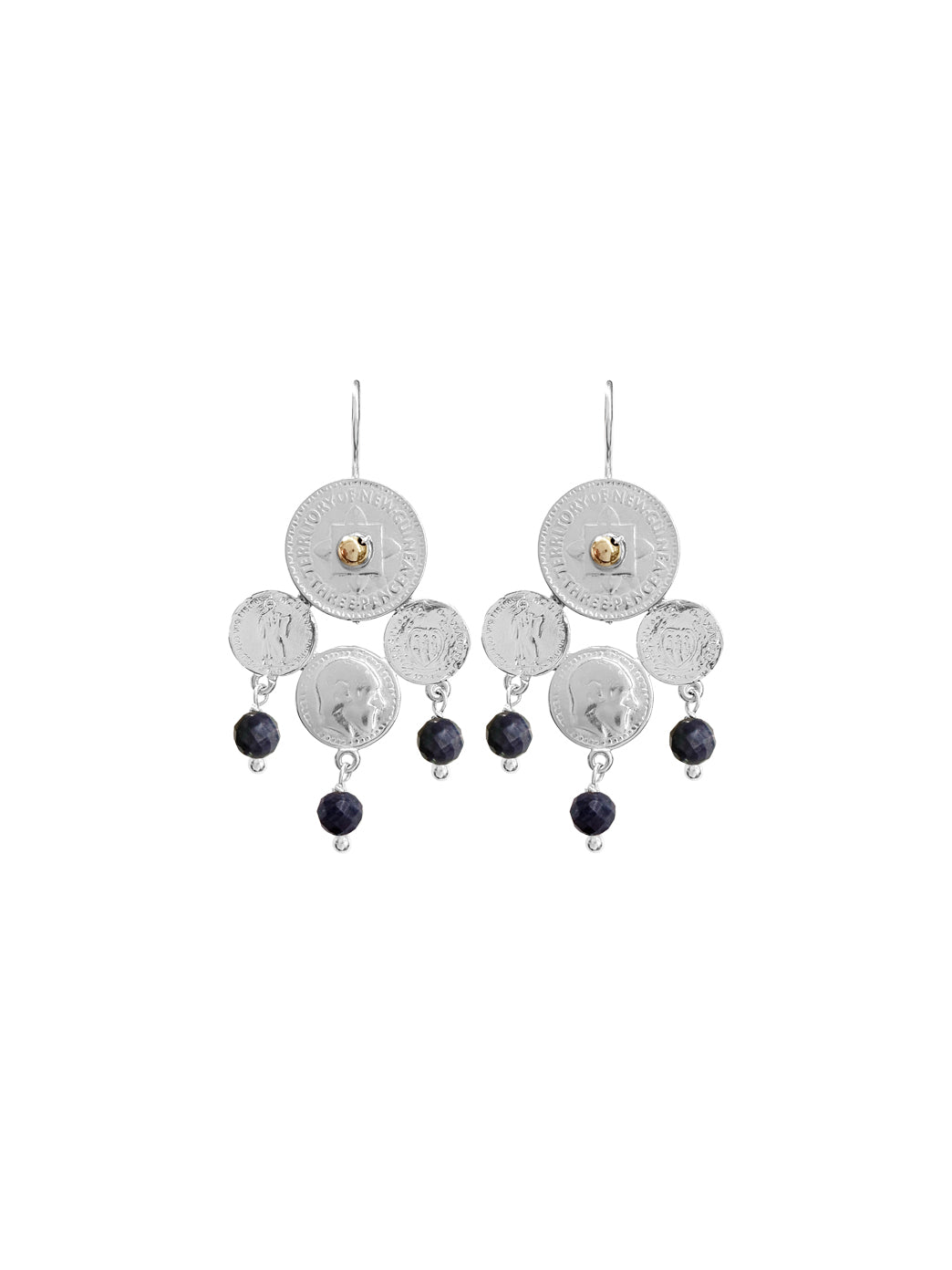 Fiorina Jewellery Catalan Earrings Blue Sapphire