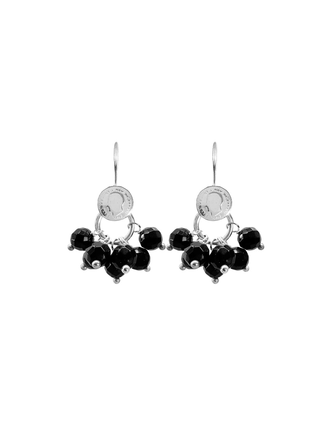 Fiorina Jewellery Cha Cha Earrings Black Onyx