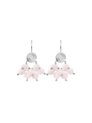Fiorina Jewellery Cha Cha Earrings Pink Opal
