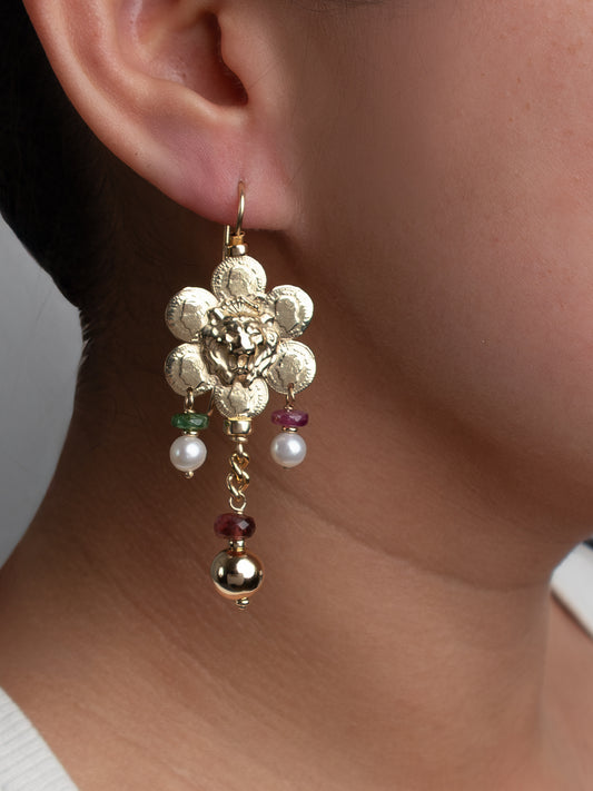 Fiorina Jewellery Gold Giardini Earrings