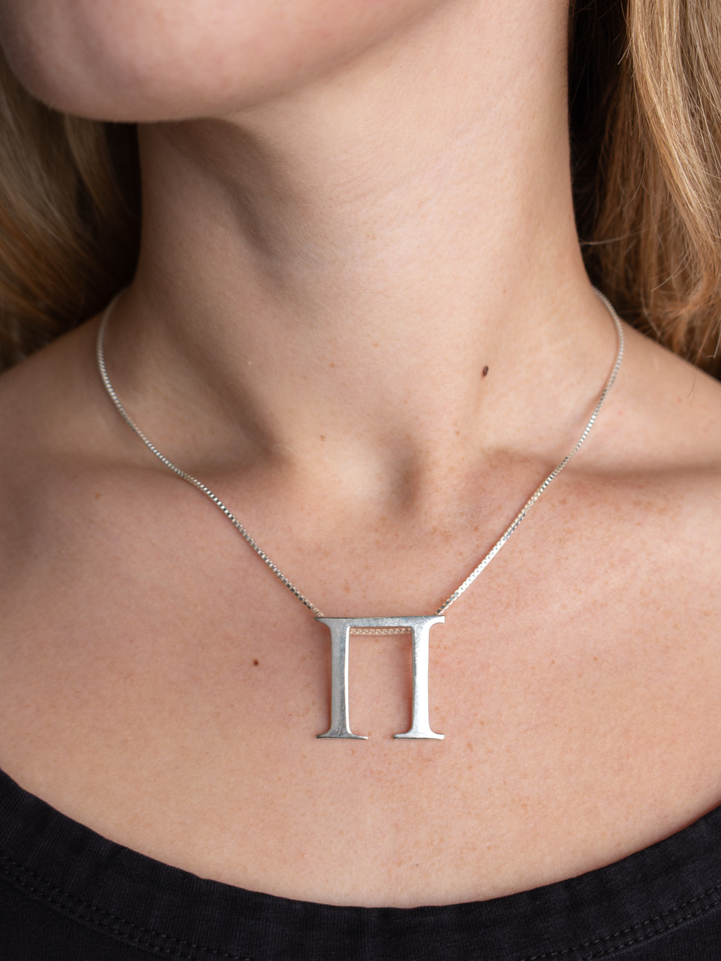 Fiorina Jewellery Greek Alpha Necklace