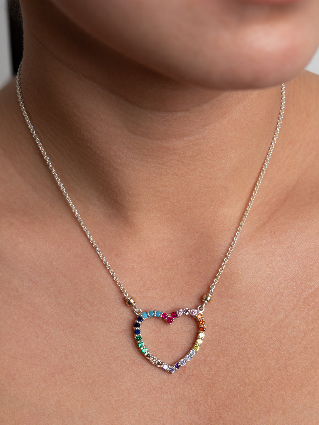 Fiorina Jewellery Heart Love Necklace Chakra