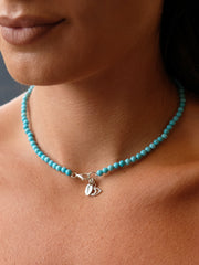 Fiorina Jewellery I Am Necklace Turquoise Model