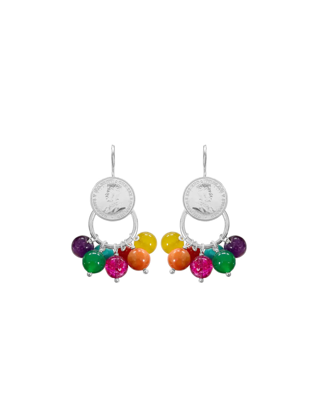 Fiorina Jewellery Jumbo Cha Cha Earrings Chakra