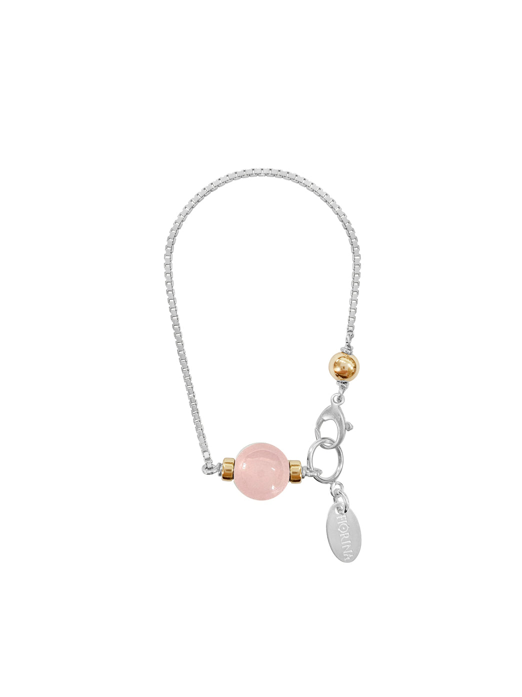 Fiorina Jewellery Mini Comfort Bracelet Rose Quarts