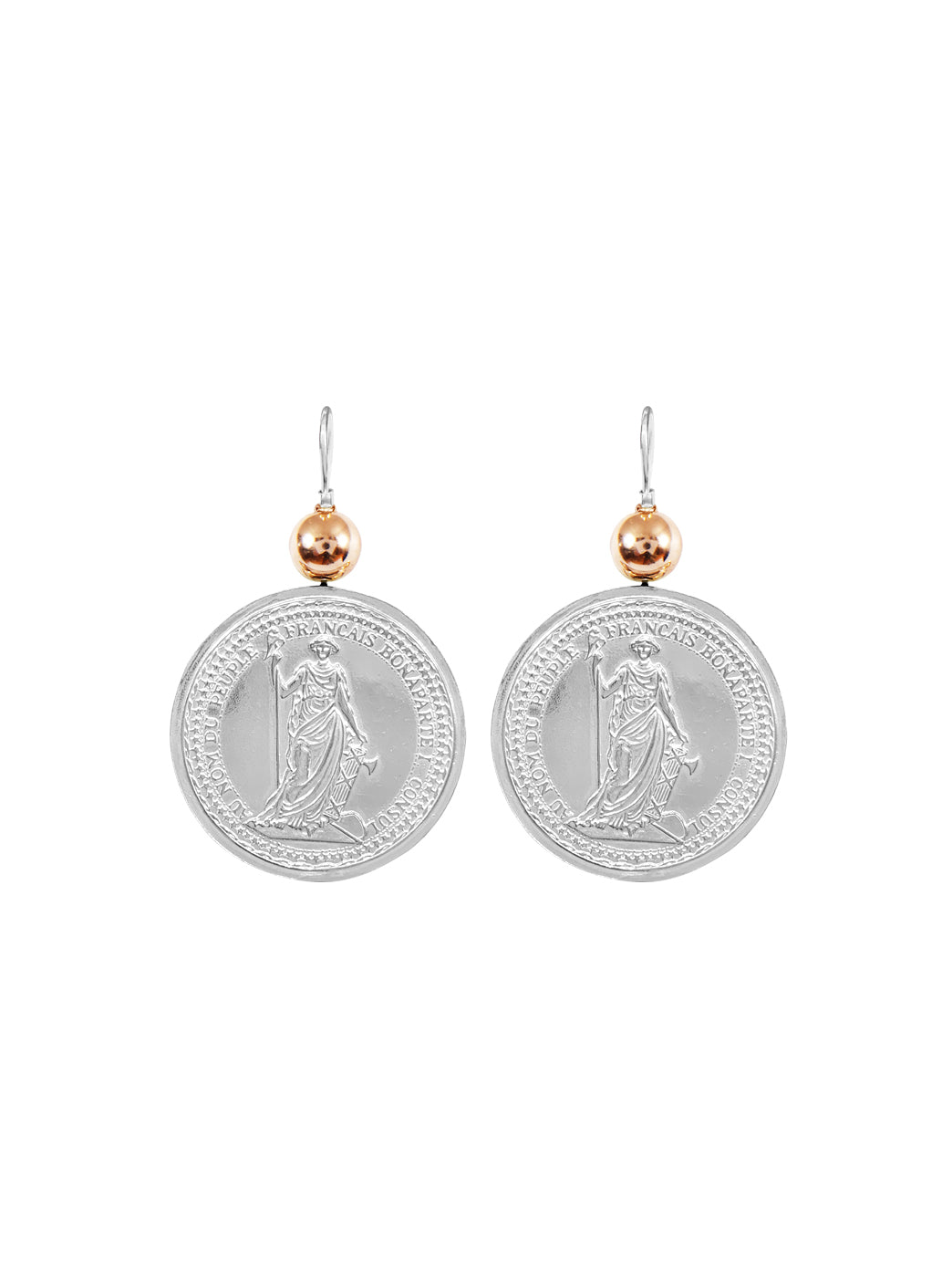 Monster Coin Earrings