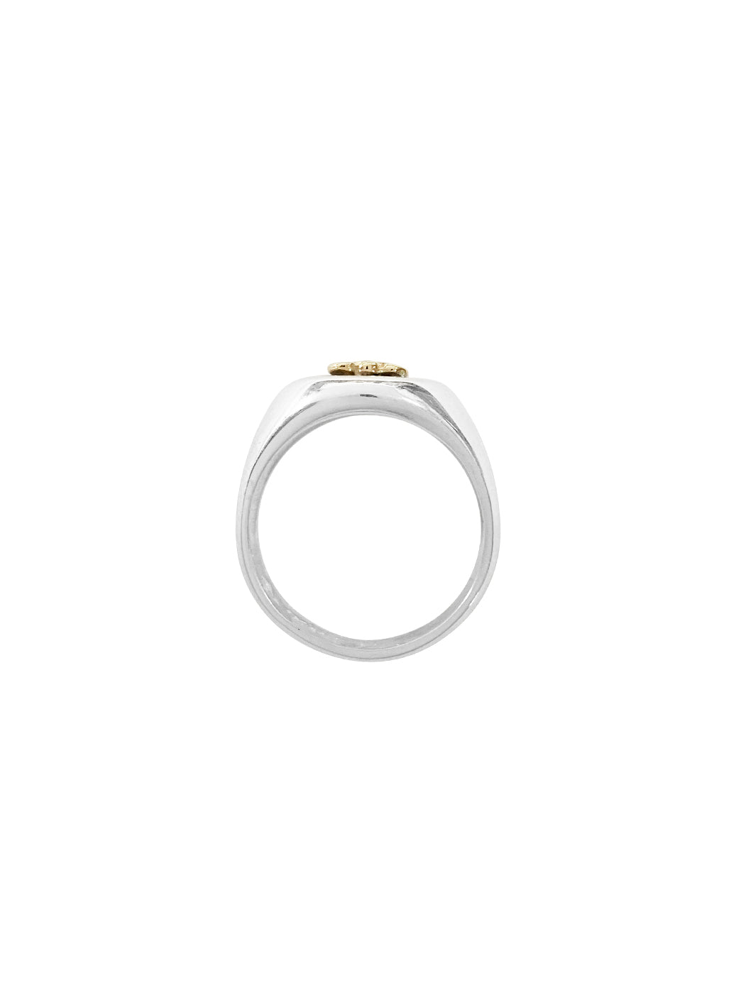 Fiorina Jewellery Mosaic Angel Ring Side View