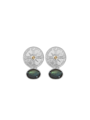 Simple PNG Coin Earrings