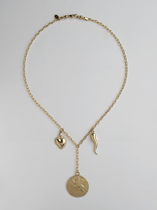 Fiorina Jewellery Gold Pegasus Necklace