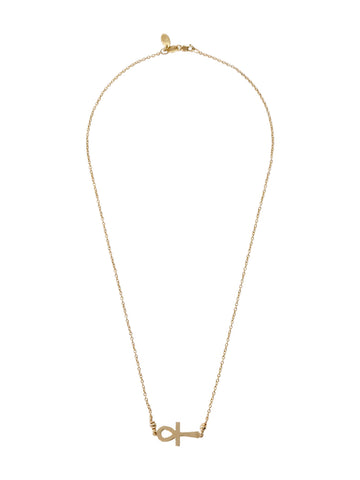 Gold Petit Gypsy Coin Necklace
