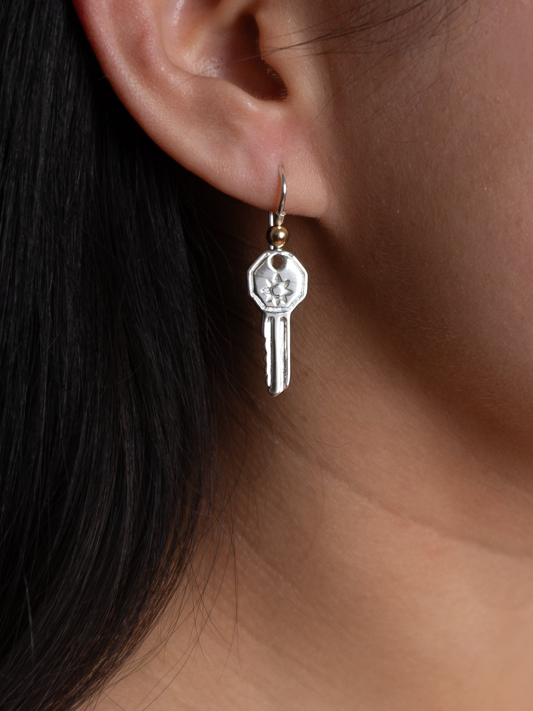 Fiorina Jewellery Sun Key Earrings