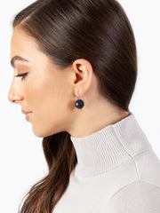 Fiorina Jewellery Sodalite Ball Earrings Model