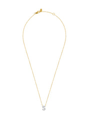 Fiorina Jewellery Diamond Alphabet Street Necklaces Gold Chain S