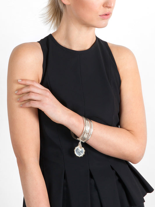 Fiorina Jewellery Roma Stack with Gold Encased Coin 10 Stack Model