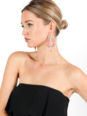 Fiorina Jewellery Lumiere Earrings Ruby Model
