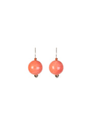 Fiorina Jewellery Ball Earrings Coral