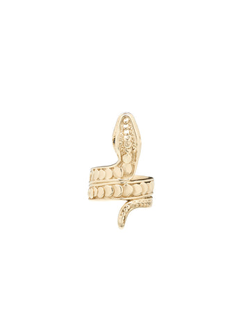 Gold Logo Earrings