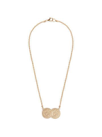 Gold Tarot Necklace