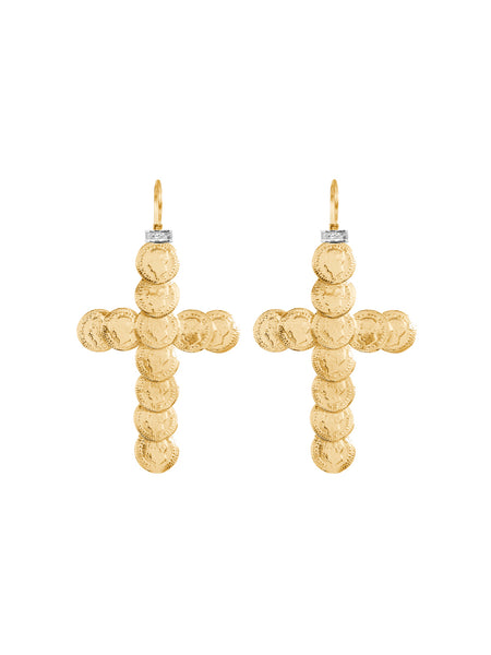 Cross earrings near shop me