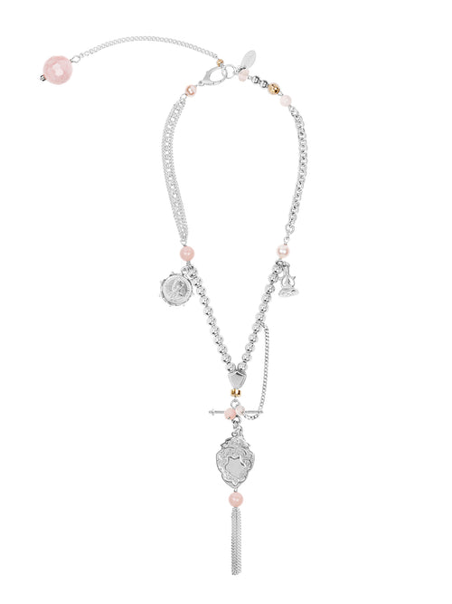 Fiorina Jewellery Arabella Necklace Pink