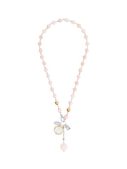 Fiorina Jewellery Pearlina Necklace Pink Opal