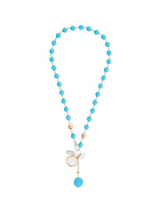 Fiorina Jewellery Pearlina Necklace Turquoise