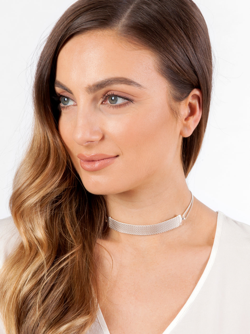 Fiorina Jewellery Harlow Mesh Bracelet Model