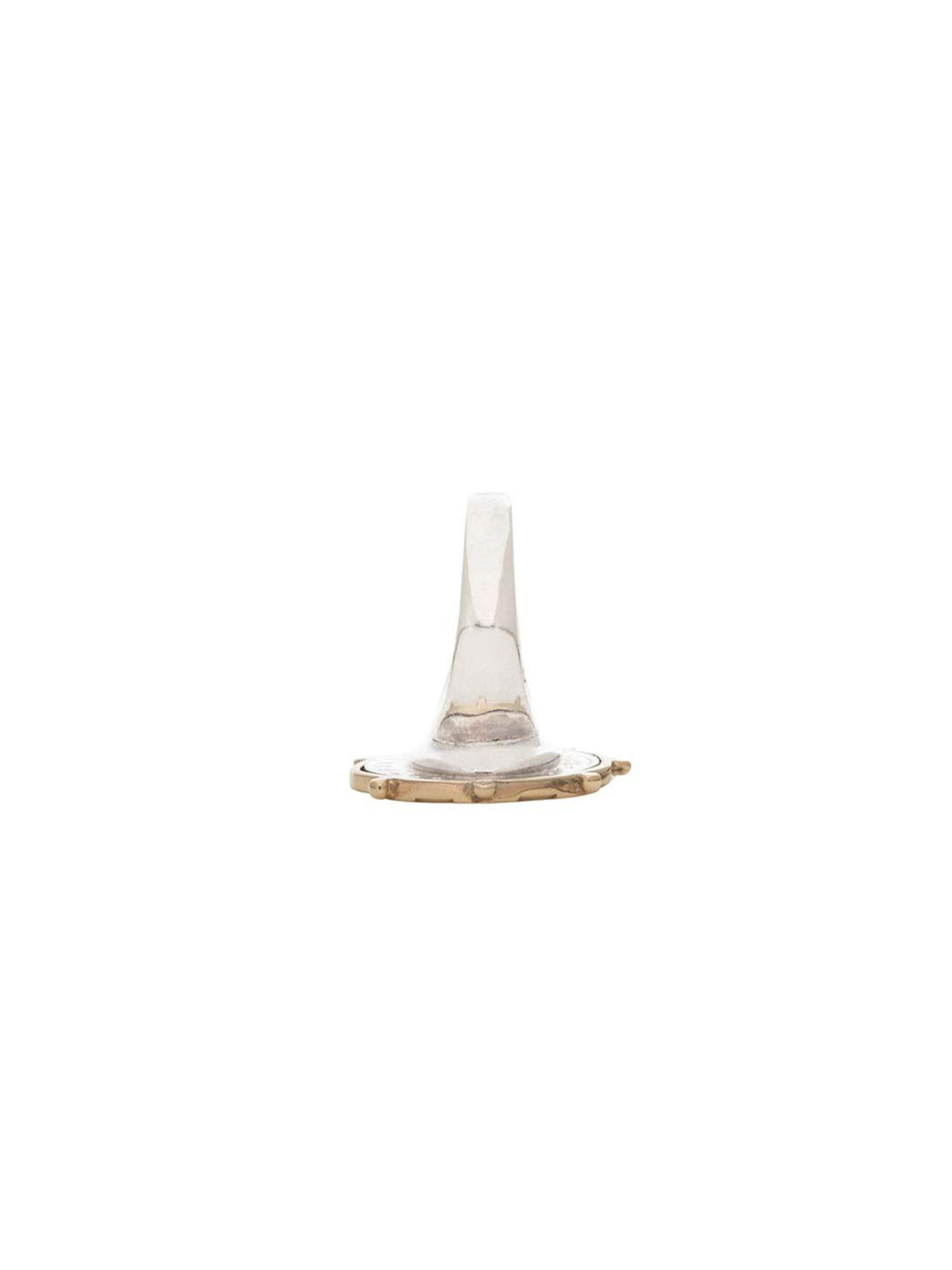 Fiorina Jewellery Gold Encased 6P Coin Ring Side View