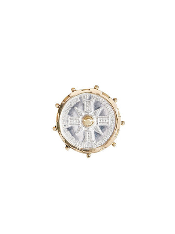 Gold Chakra Wheel Ring