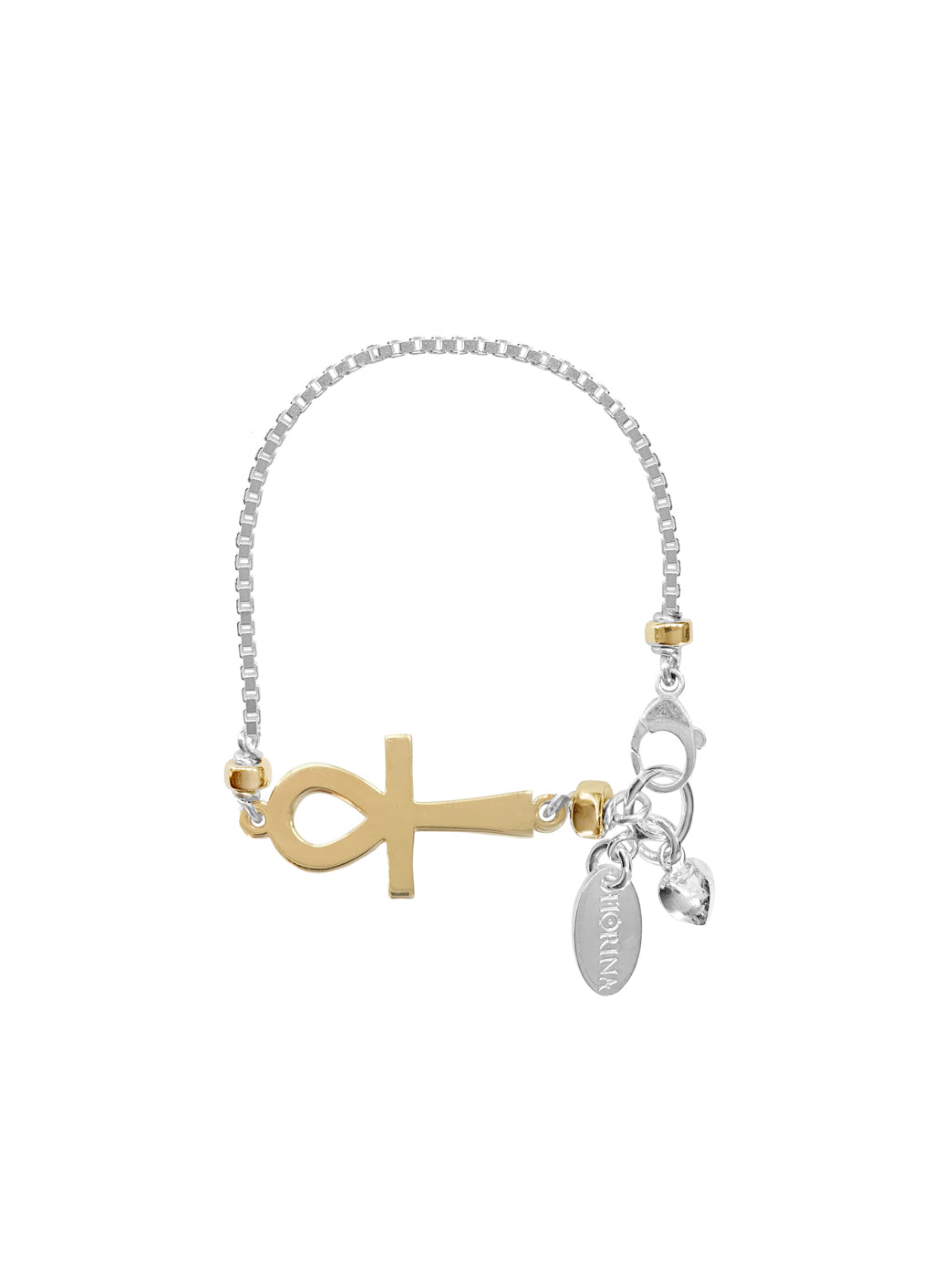 Fiorina Jewellery Gold Ankh Bracelet