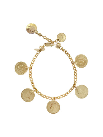 Gold Oracle Eye Bracelet