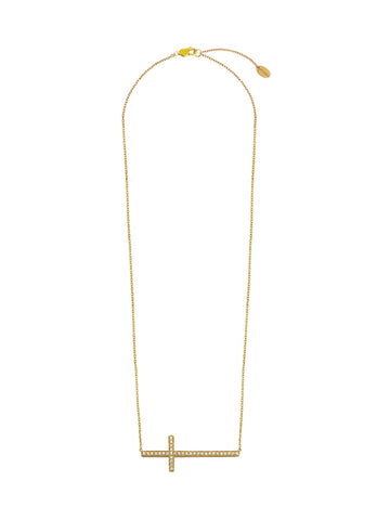 Gold Small Saint George Necklace