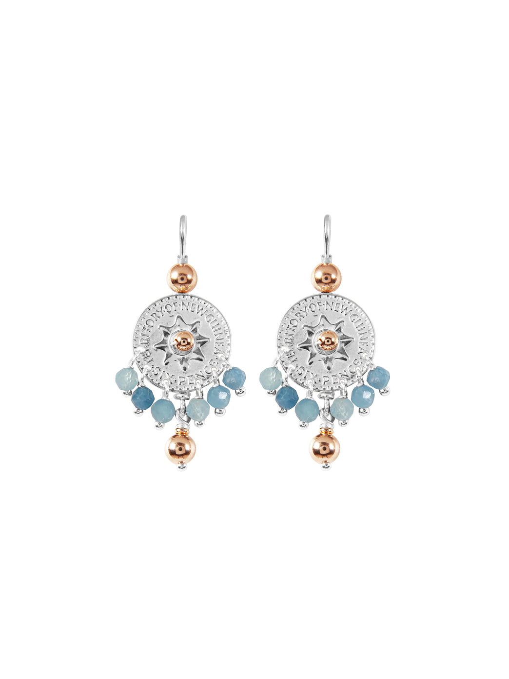 Fiorina Jewellery Joy Earrings Aquamarine