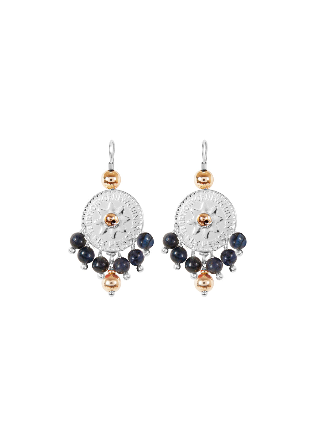 Fiorina Jewellery Joy Earrings Sodalite