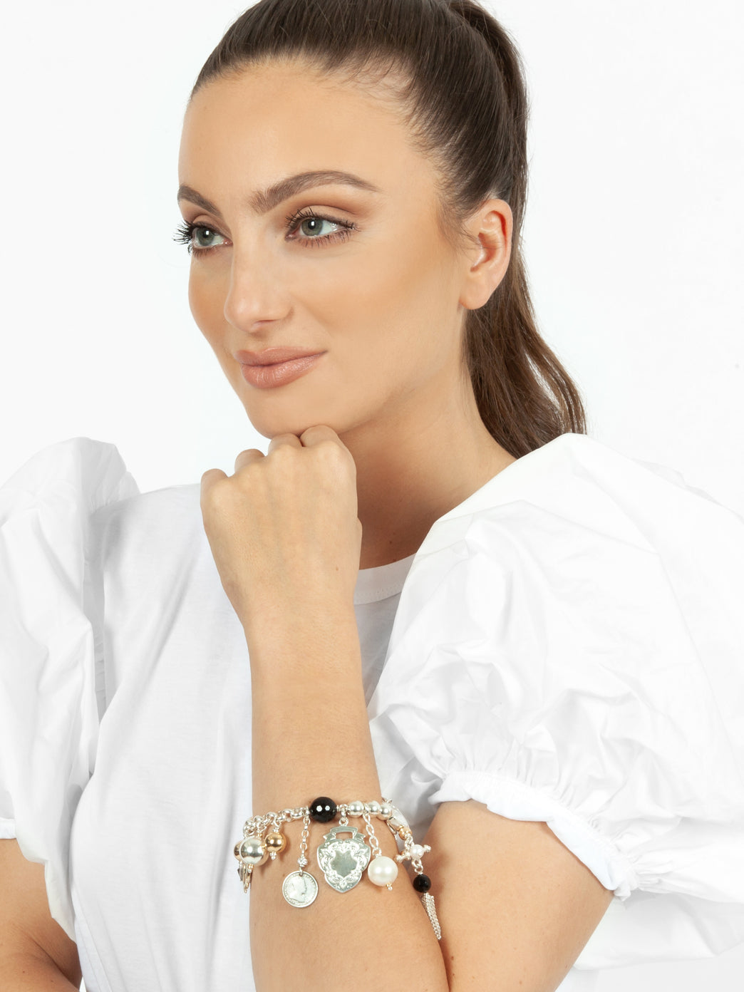 Fiorina Jewellery Monster Charm Bracelet Model