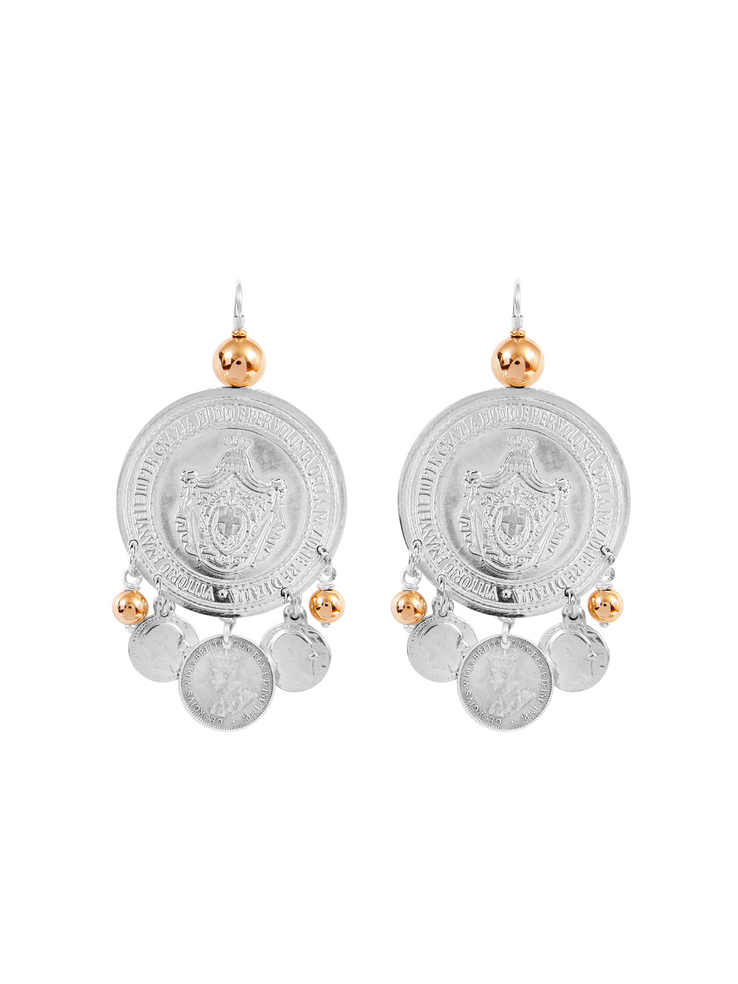 Fiorina Jewellery Monster Gypsy Coin Earrings