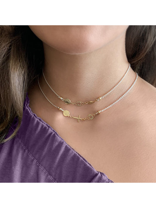 Fiorina Jewellery Mosaic Necklaces Model