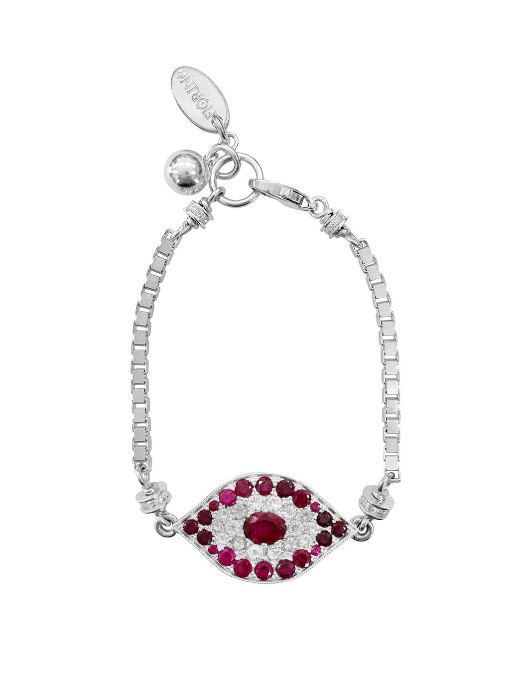 Fiorina Jewellery Oracle Eye Bracelet Ruby