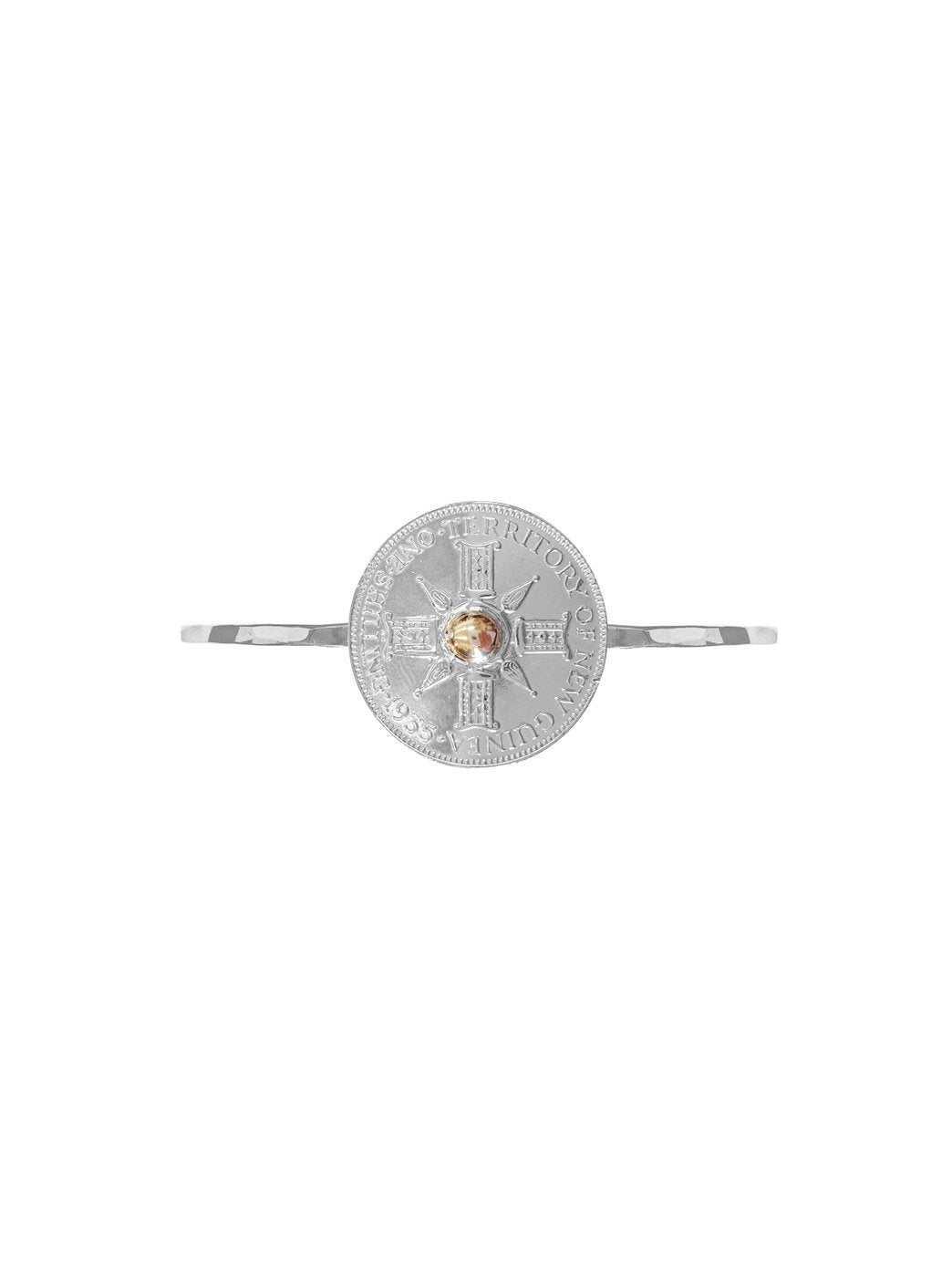 Fiorina Jewellery PNG Faith Bangle Front View
