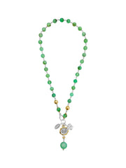 Fiorina Jewellery Precious Pearlina Necklace Chrysoprase