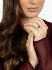 Fiorina Jewel Reuben Ring Blue Sapphire Model