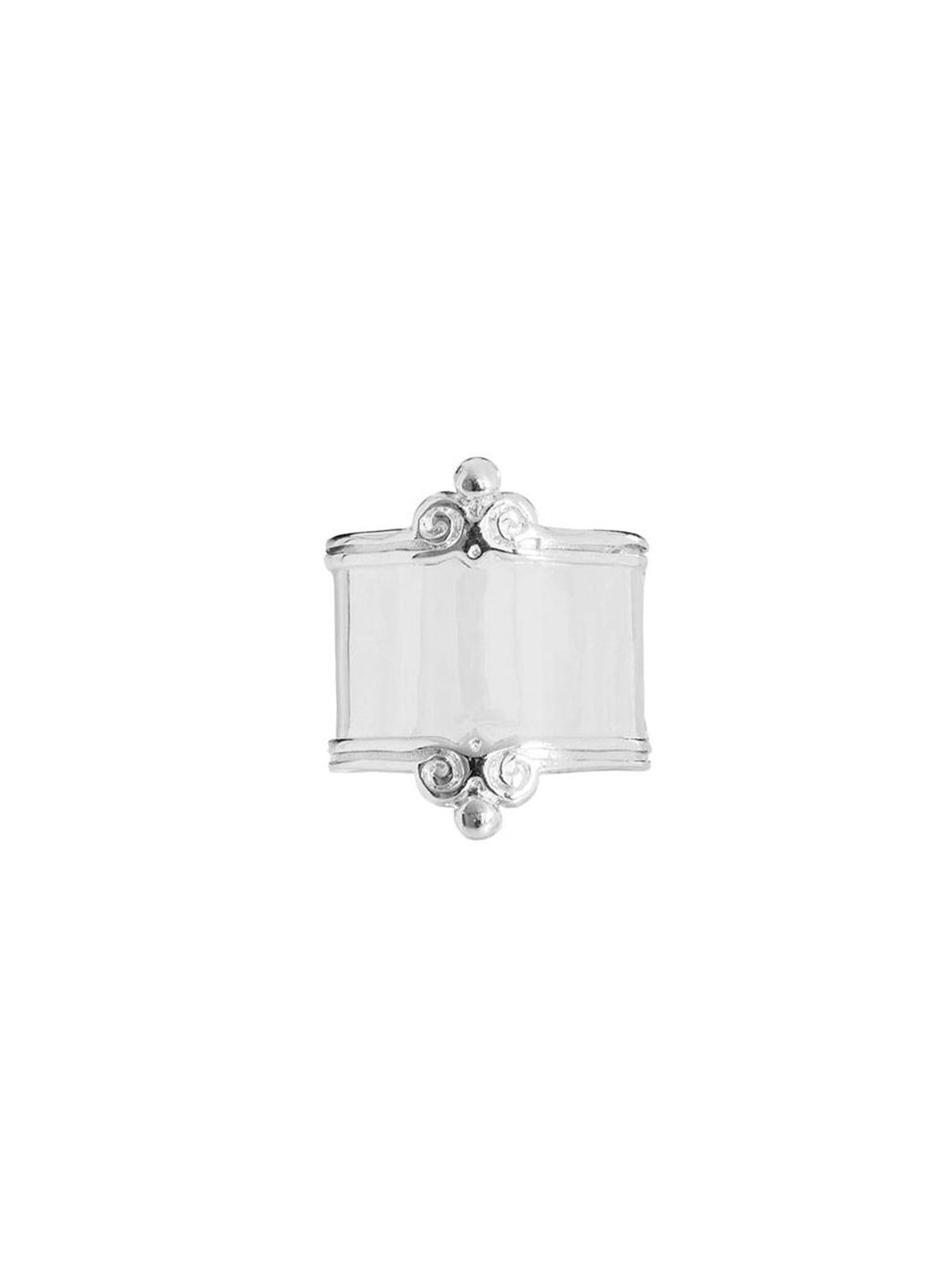 Fiorina Jewellery Scroll Ring Plain