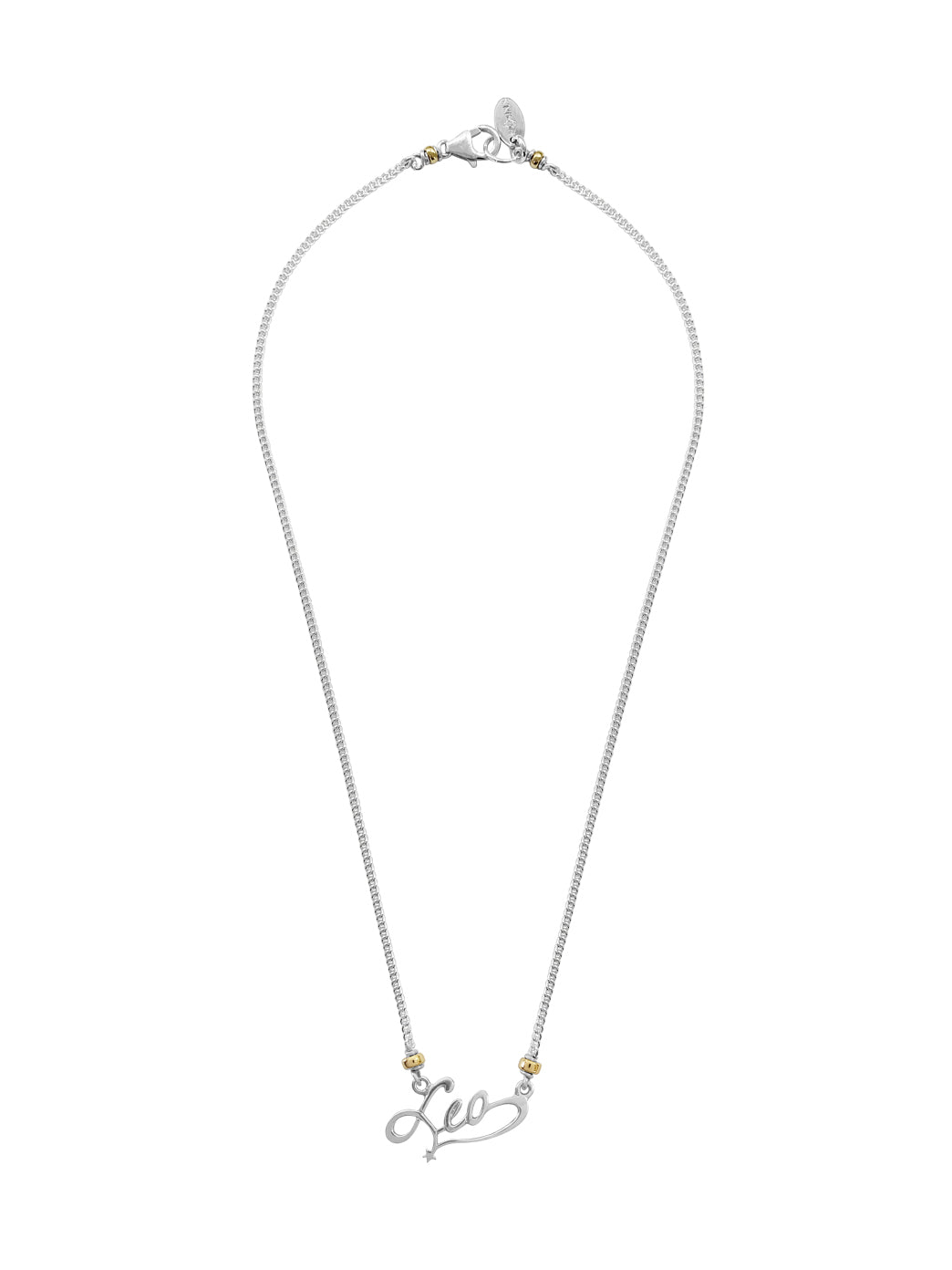 Fiorina Jewellery Silver Zodiac Necklace Leo