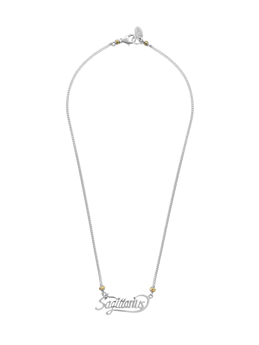 Fiorina Jewellery Silver Zodiac Necklace Sagittarius