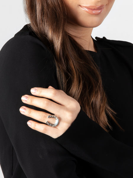 Small Horseshoe Ring Fiorina Jewellery