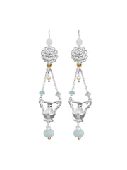 Fiorina Jewellery The Como Earrings Aquamarine