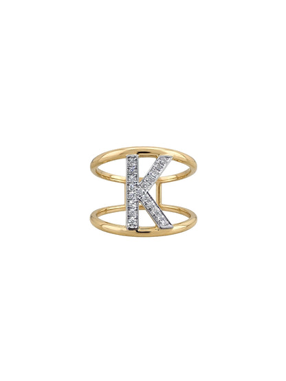 Fiorina Jewellery Alphabella Ring K