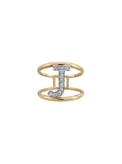 Fiorina Jewellery Alphabella Ring J