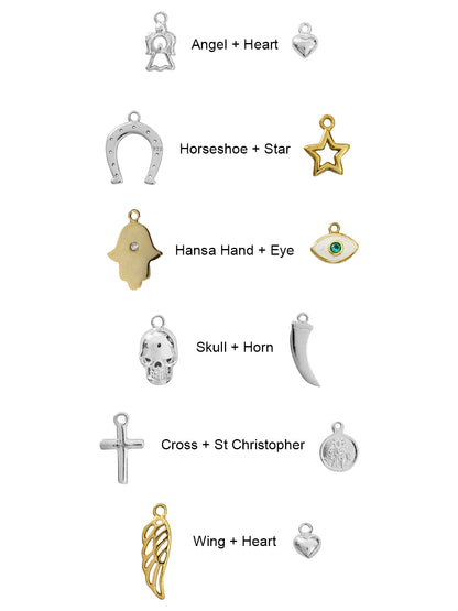Fiorina Jewellery Angel Bracelet Charms