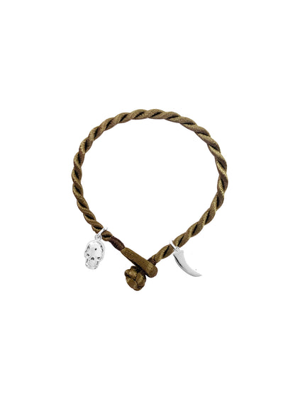 Fiorina Jewellery Angel Bracelet Khaki